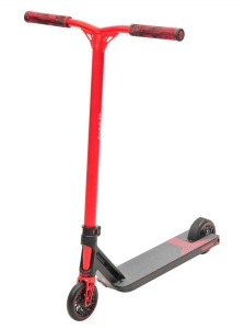 Triad Delinquent Pro Stunt Scooter | Schwarz Rot