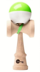 Kaizen 3.0 Kendama Shift Half Split | Sticky Green White
