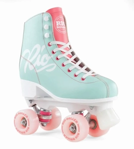 Rio Roller Script Rollschuhe | Teal Coral