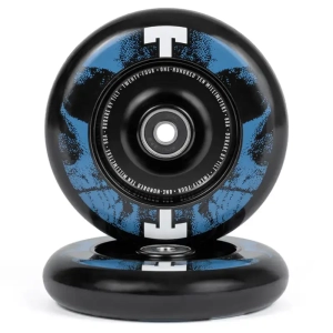 SFR Verstellbare Inline Skates Für Jugendliche – Größenverstellbar 33-37, Blau/rosa, Rollen 64-72 Mm