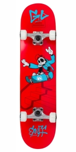 Enuff Skully Mini Skateboard für Kinder | 7.25" Rot