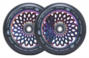 Root Industries Lotus 110mm Stunt Scooter Rollen Wheels 2-pack | Black Rocket Fuel