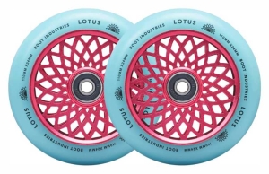 Root Lotus 110mm Stunt Scooter Rollen Wheels 2-pack | Pink Isotope