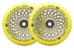 Root Lotus 110mm Stunt Scooter Rollen Wheels 2-pack | Radiant Yellow