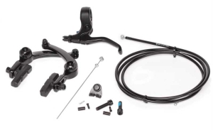 Salt Rookie BMX U-Brake Bremse + Hebel + Kabel Set | Black