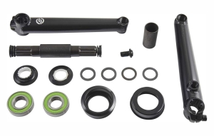 Salt Rookie BMX Kurbel + Tretlager Mid BB | Black