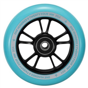 Blunt 10 Spokes 100mm Stunt Scooter Rolle | Black Teal