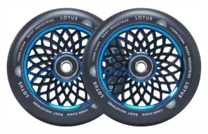 Root Lotus 110mm Stunt Scooter Rollen Wheels 2-pack | Black Blue-Ray