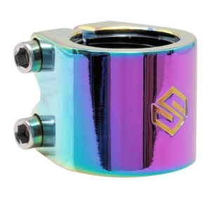 Striker Lux Double Stunt Scooter Klemme Clamp | Rainbow