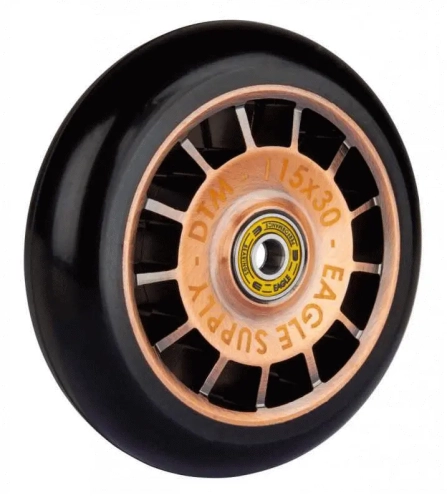 eagle supply radix dtm 115mm kółko do hulajnogi wyczynowej rolle stunt scooter wheel cooper black.webp