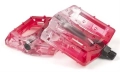 saltplus stealth lb pedały bmx pedale loose clear red.webp
