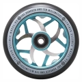 striker essence v3 110mm kółko hulajnogi wyczynowej rolle rader stunt scooter wheel black teal.webp