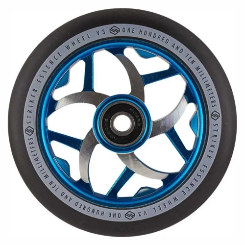 striker essence v3 110mm kółko hulajnogi wyczynowej rolle rader stunt scooter wheel black blue.webp