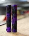 core pro gripy rączki hulajnoga wyczynowa BMX griffe grips pro stunt scooter freestyle kolobezka fuchsia purple black (2).webp