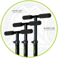 madd gear carve kruzer 150 hulajnoga miejska składana city scooter roller kolobezka green black (7).webp