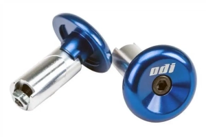 ODI Alloy End Plugs Barends / Lenkerenden 2-pak | Blue