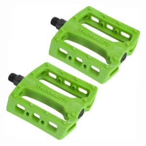 Stolen Thermalite BMX Pedale | Gang Green