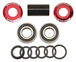 Fiction Savage Tretlager Mid BB 19mm | Red