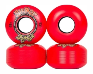 Enuff Super Softies Skateboard Rollen 85A | Red