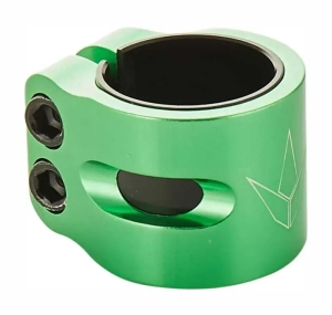 Blunt Twin Slit Stunt Scooter Klemme Clamp | Green