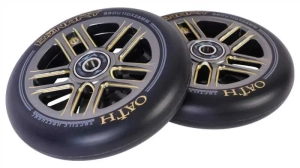 Oath Binary 110mm Stunt Scooter Rollen Wheels 2-pack | Titanium Gold