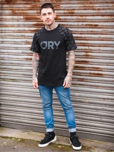 CRY brand T-Shirt Savage Reglan | Schwarz