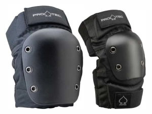 Pro-Tec Street Open Knieschoner + Ellenbogenschoner | Black