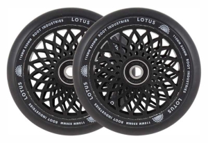 Root Lotus Wide 110mm Stunt Scooter Rollen Wheels 2-pack | Black