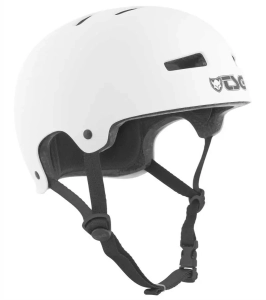 TSG Evolution Solid Skate Helm | Satin White