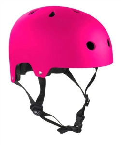 SFR Essentials Skate Helm | Matt Fluo Pink