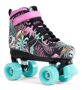 SFR Vision Canvas Rollschuhe für Kinder | Floral