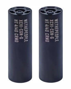 WTP Toxic BMX Pegs 2-pack | Raw Black
