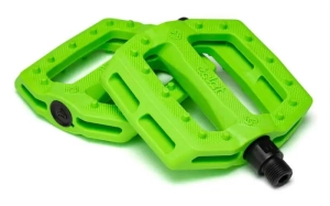 Eclat Slash Nylon BMX Pedale | Neon Green