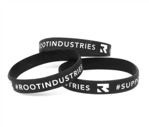 Root Silikon Armband | Black