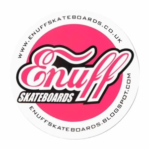 Enuff Rounded Aufkleber | Pink