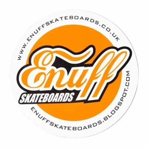 Enuff Rounded Aufkleber | Orange