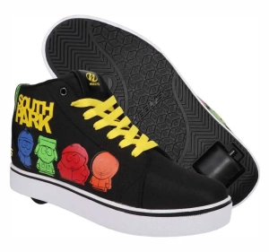 Heelys Racer South Park Schuhe mit Rollen | Black Yellow