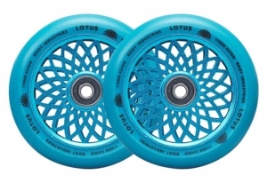 Root Lotus 110mm Stunt Scooter Rollen Wheels 2-pack | Radiant Blue