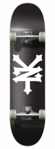 Zoo York Crackerjack Skateboard | 8" Black