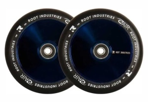 Root Air 120mm Stunt Scooter Rollen 2-Pack | Schwarz Blue Ray