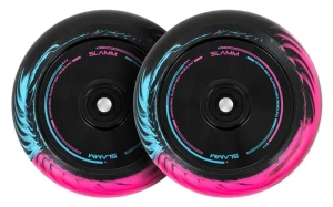 Slamm Swirl Hollow 110mm Stunt Scooter Rollen Wheels | Black Blue Pink