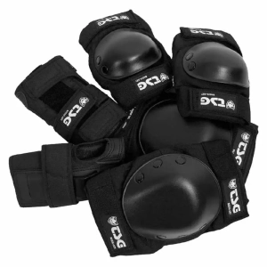 TSG Basic Skate Protektoren Set | Black
