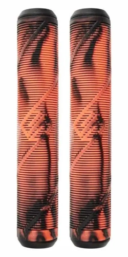 striker-thiick-logo-gripy-rączki-grips-griffe-hulajnogi-wyczynowej-stunt-scooter-black-orange.webp