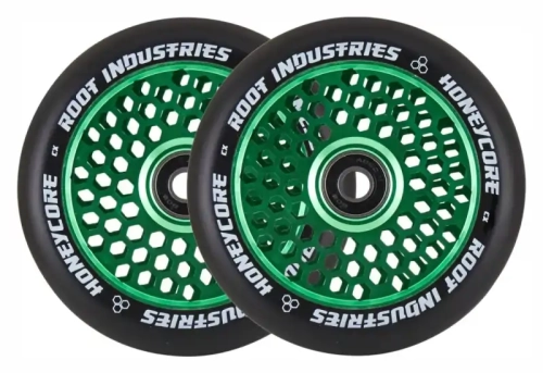 root-honeycore-kolko-110-hulajnogi-wyczynowej-rolle-stunt-scooter-wheel-black-green.webp