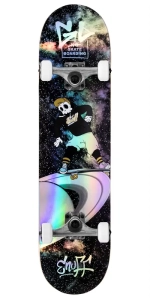 Enuff Skully Mini Hologram Skateboard für Kinder | 7.25" Black