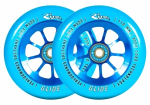 River Glide 110mm Stunt Scooter Rollen Wheels | Sapphire