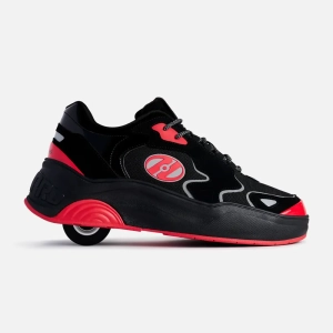 Heelys Mega Pro Schuhe mit Rollen | Black Red