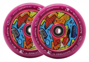 Root x KOTA Air 110mm Stunt Scooter Rollen 2-Pack | Purple