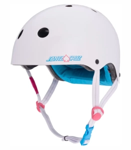 Pro-Tec Low Pro Skate Helm | Santa Cruz White