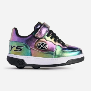 Heelys X2 Rezerve Low Schuhe mit Rollen für Kinder | Black Iridescent